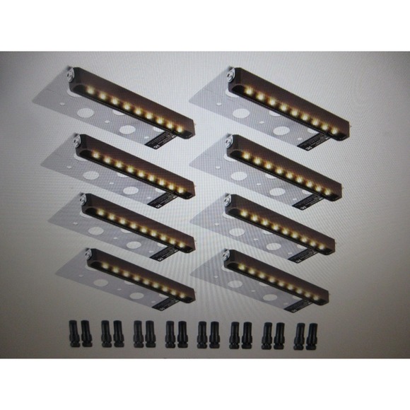 VEVOR LED Hardscape Step Lighting 6.8" Wall Lights 12V-24V Paver Light 8PK NIB - Picture 2 of 8